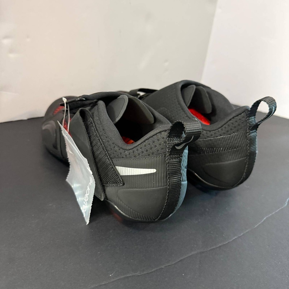 Nike SuperRep Cycle Mens Indoor Cycling Shoes Black Crimson Red 6445008 Size 12 - Picture 8 of 16